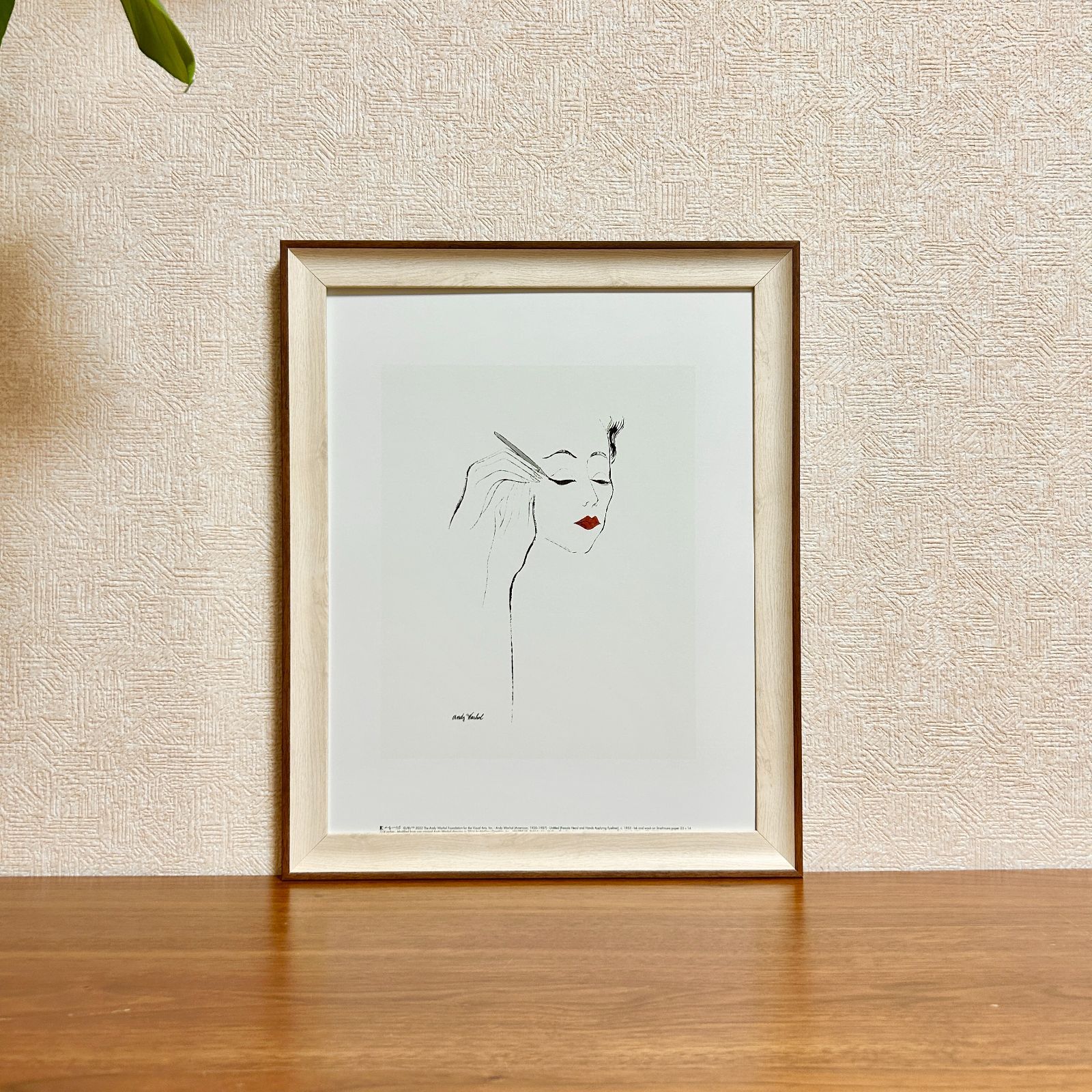 アンディーウォーホールの絵画　(額付) 額縁付き] アンディ・ウォーホル「Shot Orange Marilyn,1964