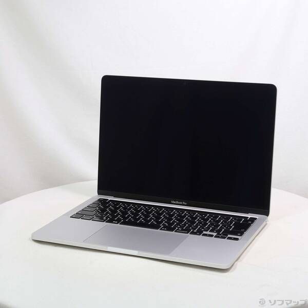 〔中古品〕 MacBook Pro 13.3-inch Mid-2022 MNEP3J／A Apple M2 8コアCPU_10コアGPU 8GB SSD256GB シルバー 〔14.7 Sonoma〕【262】