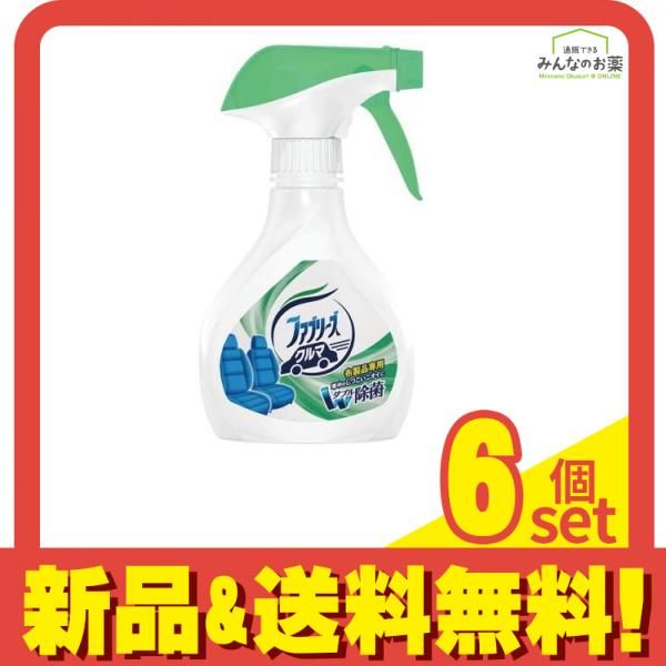 クルマ用 ファブリーズ 香りが残らないタイプ 210mL 6個セット まとめ売り