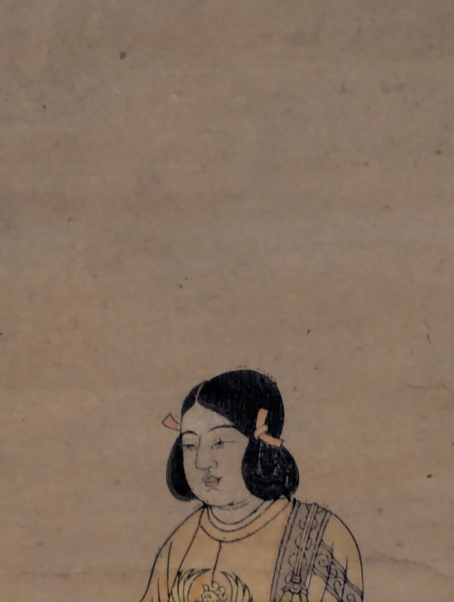 真作】掛軸 墨濃淡に浮かぶ幽玄山水 静謐なる山岳風景掛軸 合箱入 T54