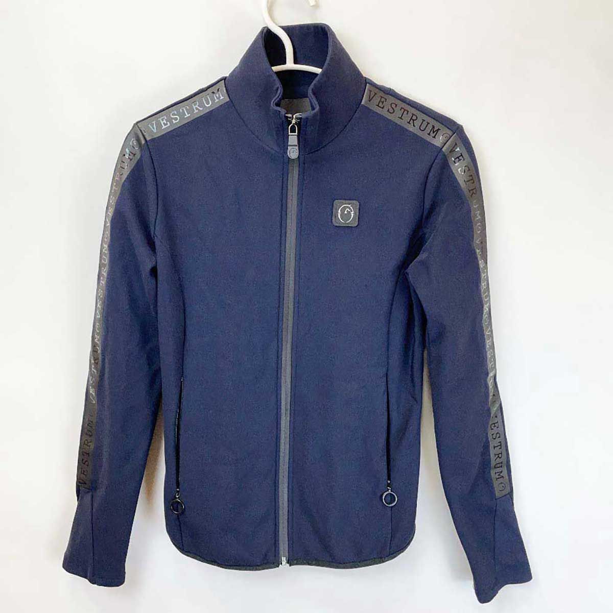 ヴェストラム VESTRUM MERIGNAC ジップアップ ストレッチ ライディングジャケット S ブラック W3071 レディース 乗馬 馬術 裏フリース ヴェストラム VESTRUM MERIGNAC ジップアップ ストレッチ