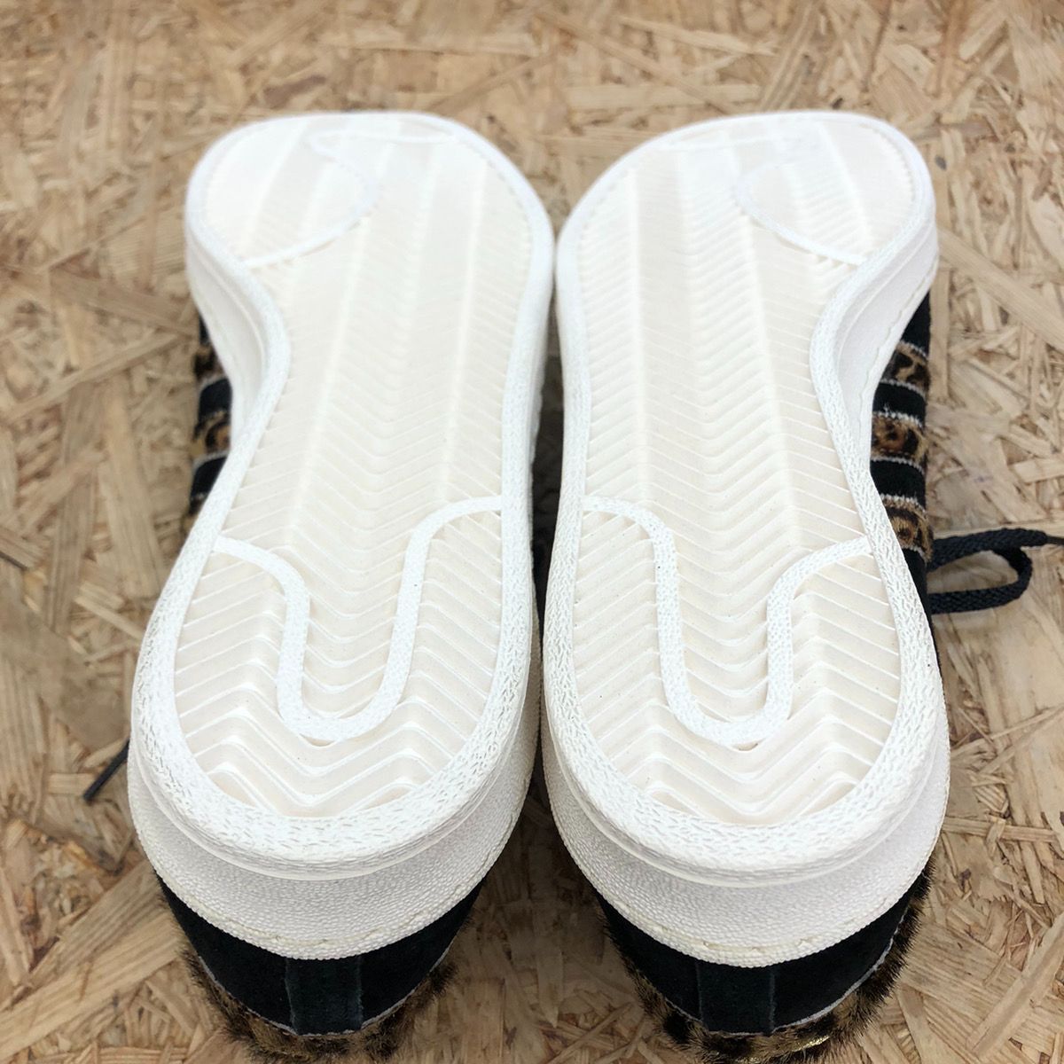 adidas CAMPUS 80s XLG スニーカー ヒョウ柄 レオパード ハラコ素材 