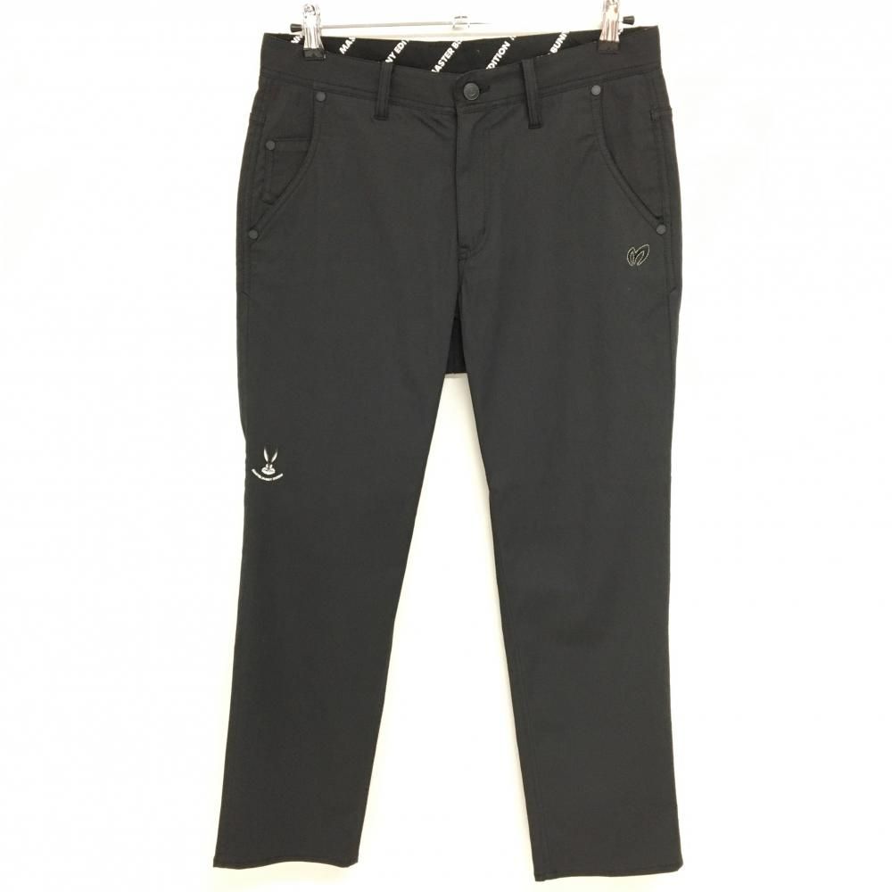 超 マスターバニー×LOONEYTUNES パンツ 黒 バックス バニー メンズ 5 L ゴルフウェア モデル MASTER BUNNY EDITION