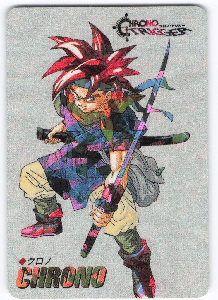 ☆ SFCクロノトリガー購入特典トレーディングカード エイラ クロノ