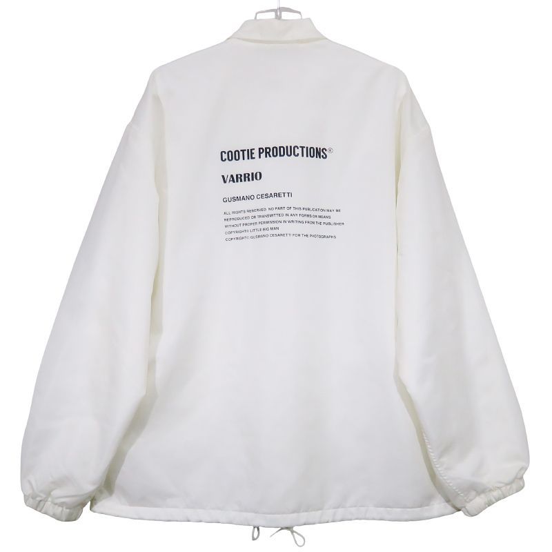 COOTIE VARRIO コーチジャケット COOTIE クーティー NYLON COACH JACKET (VARRIO LOGO) ナイロン