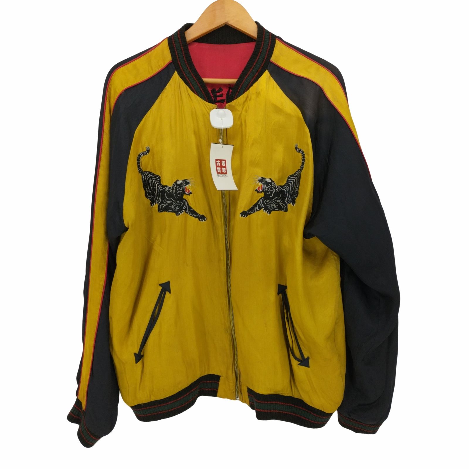 CROPPED HEADS クロップドヘッズ リバーシブル 狼 スカジャン XL