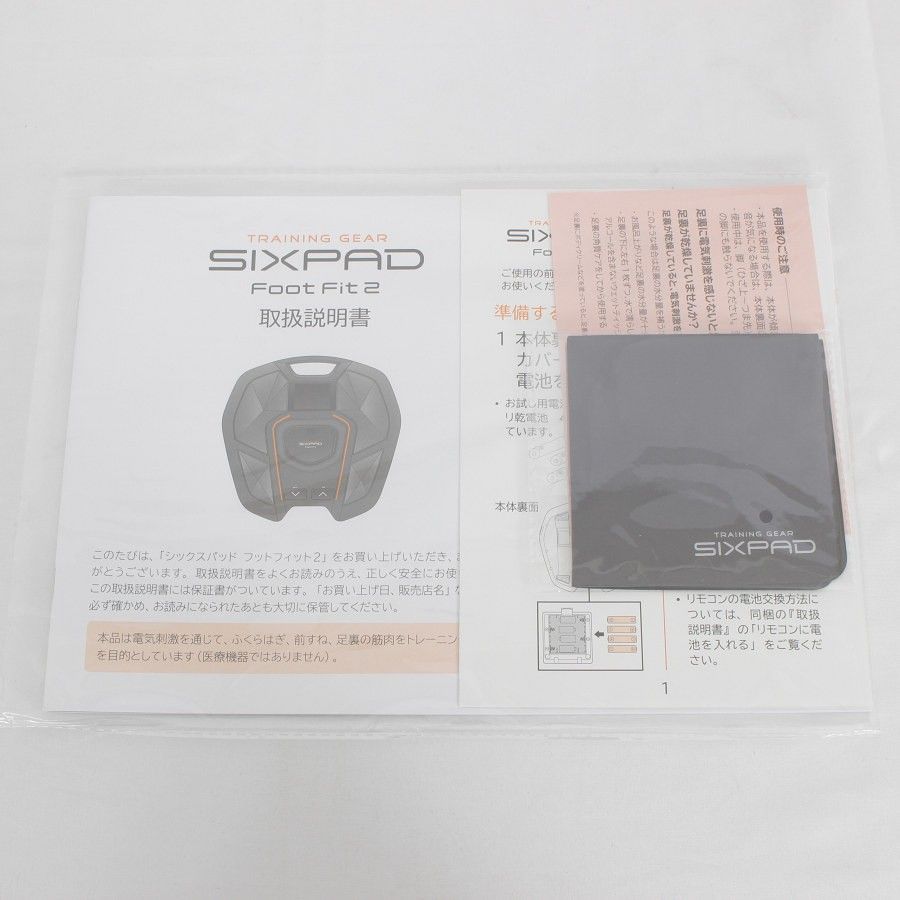 新品/正規品】MTG SIXPAD Foot Fit 2 SP-FF2310FA ブラック シックスパッド フットフィット2 本体 - メルカリ