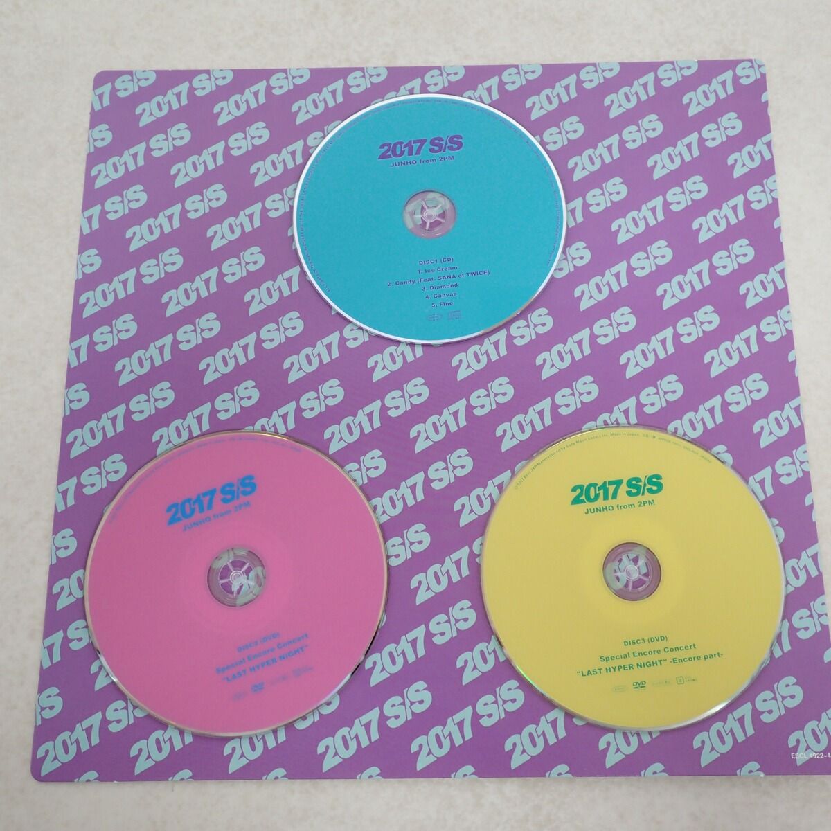 2PM ジュノ 2017 S/S リパッケージ盤 LP盤CD