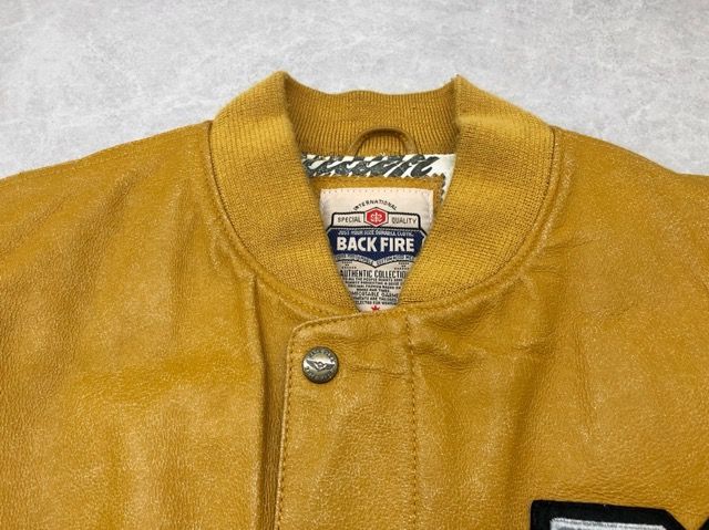BACK FIRE（バックファイア）オールレザー スタジャン【C0735-007】 BACK FIRE（バックファイア）オールレザー スタジャン【C0735-007