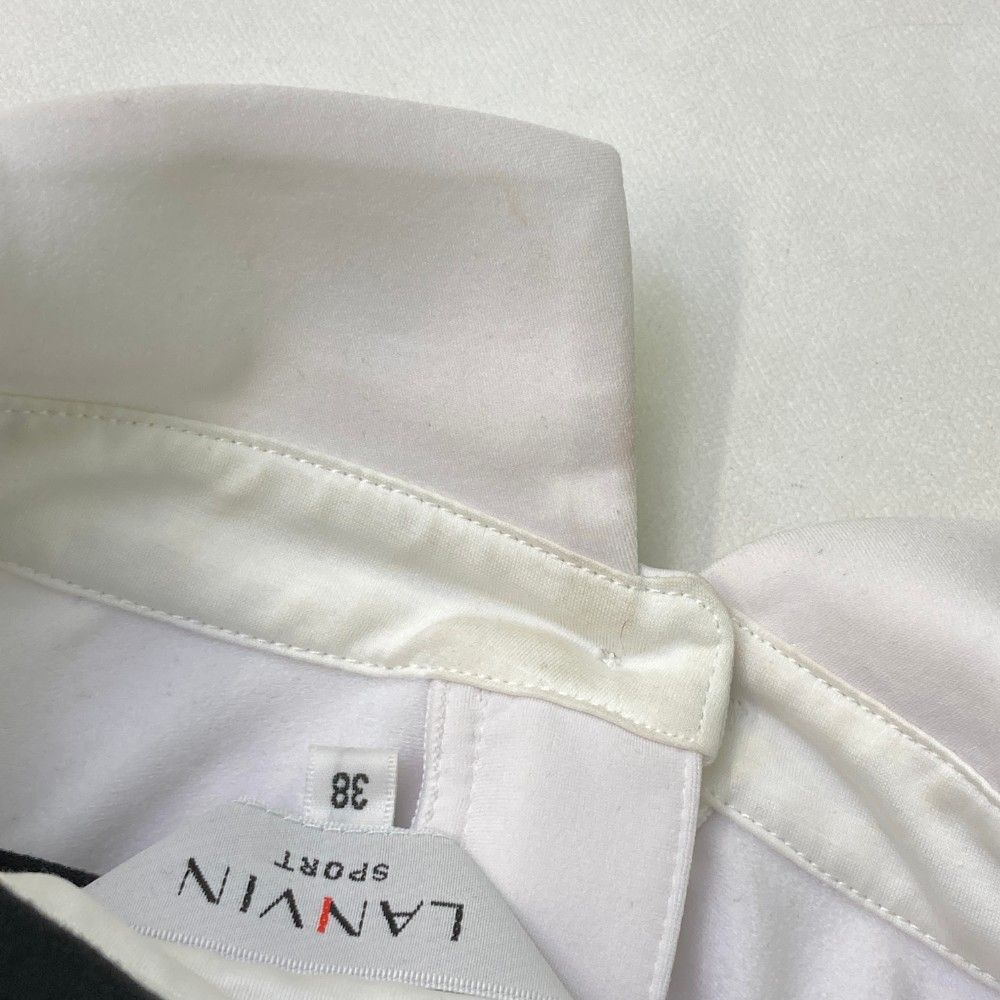 サイズ：38 LANVIN SPORT ランバン スポール ハーフジップ 長袖
