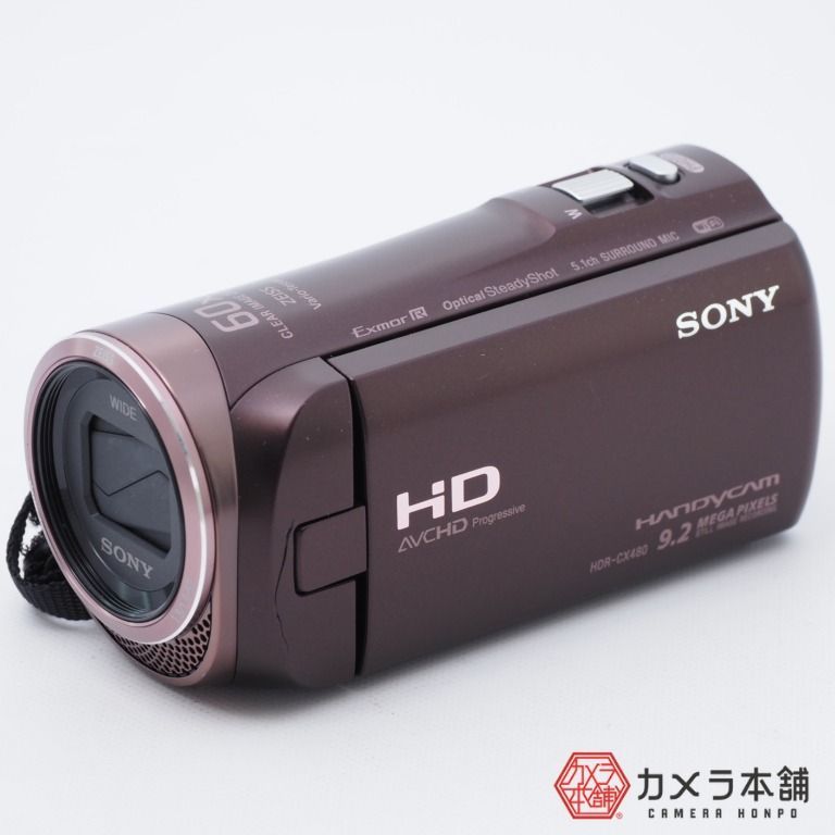 【未使用級】SONY Handycam HDR-CX480 SONY HDR-CX480 Handycam White HD Video Camera 30x Optical