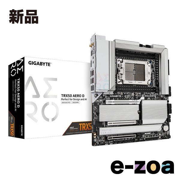 GIGABYTE ギガバイト E-ATXマザーボード AMD Threadripper7000シリーズ対応 TRX50チップセット Socket sTR5 TRX50 AERO D 2585018