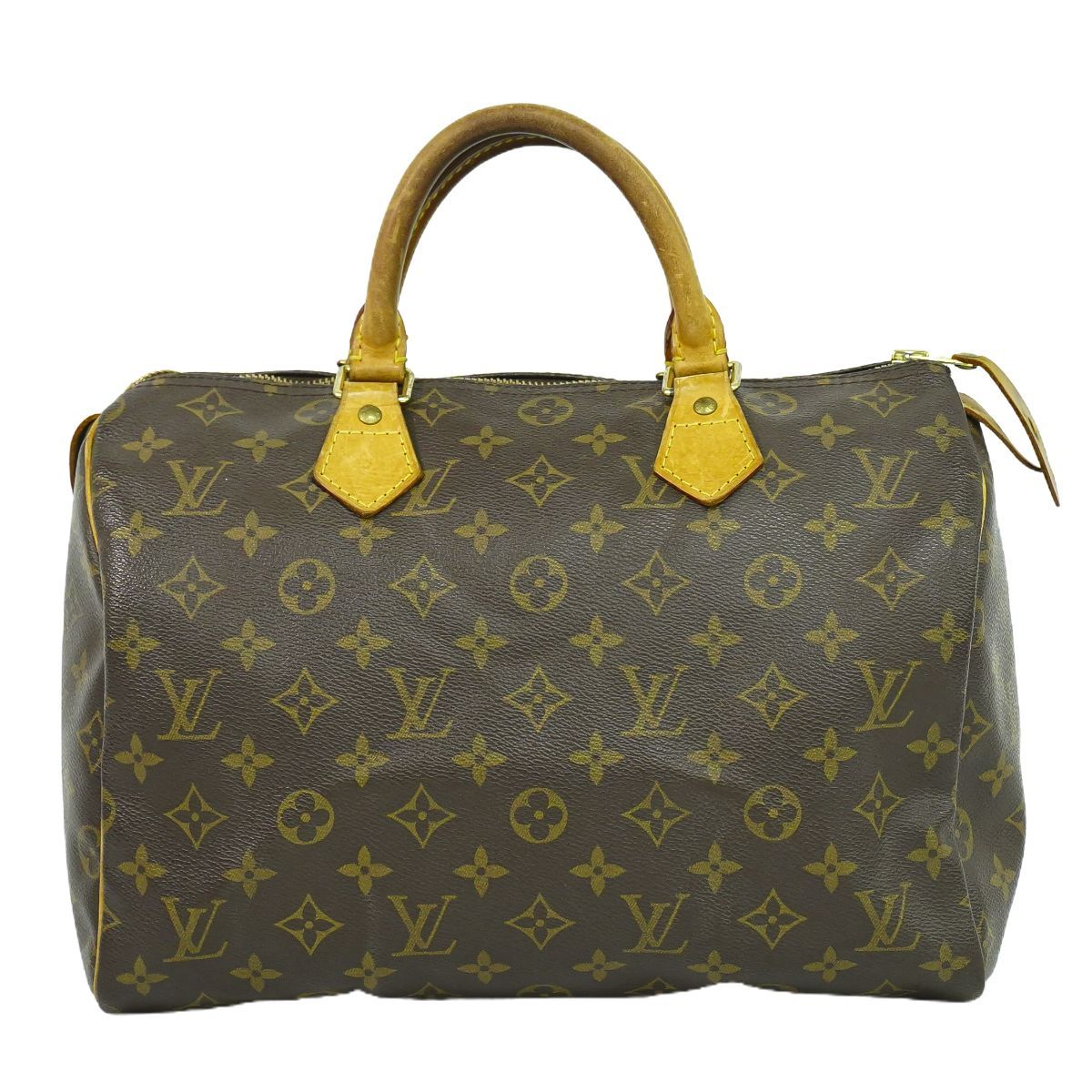 本物 ルイヴィトン LOUIS VUITTON LV 旧型 スピーディ 30 モノグラム 