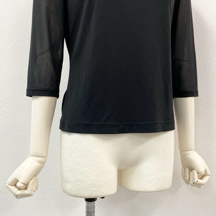 80g23 【美品】 LEONARD レオナール 七分袖カットソー トップス