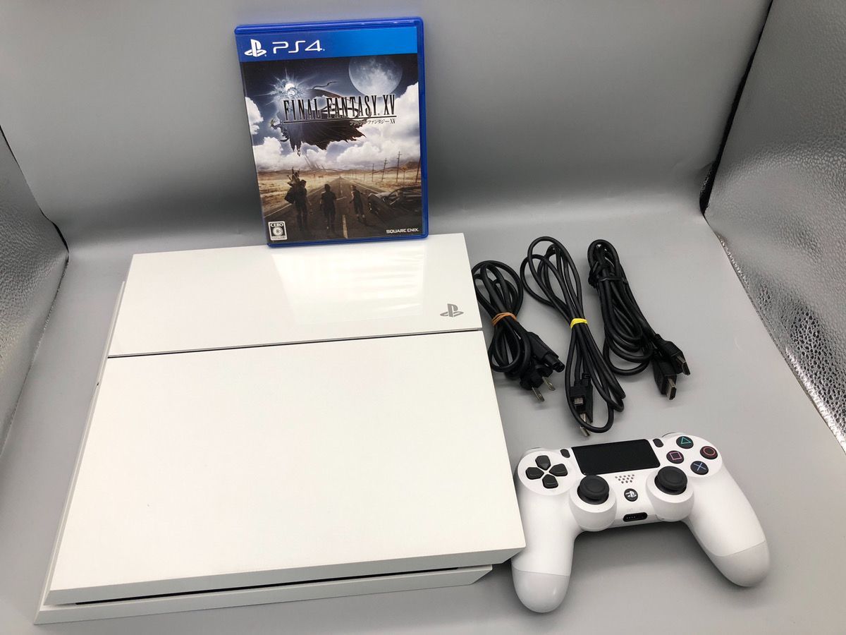 期間限定60％OFF! PS4 コントローラー グレイシャーホワイト 動作確認