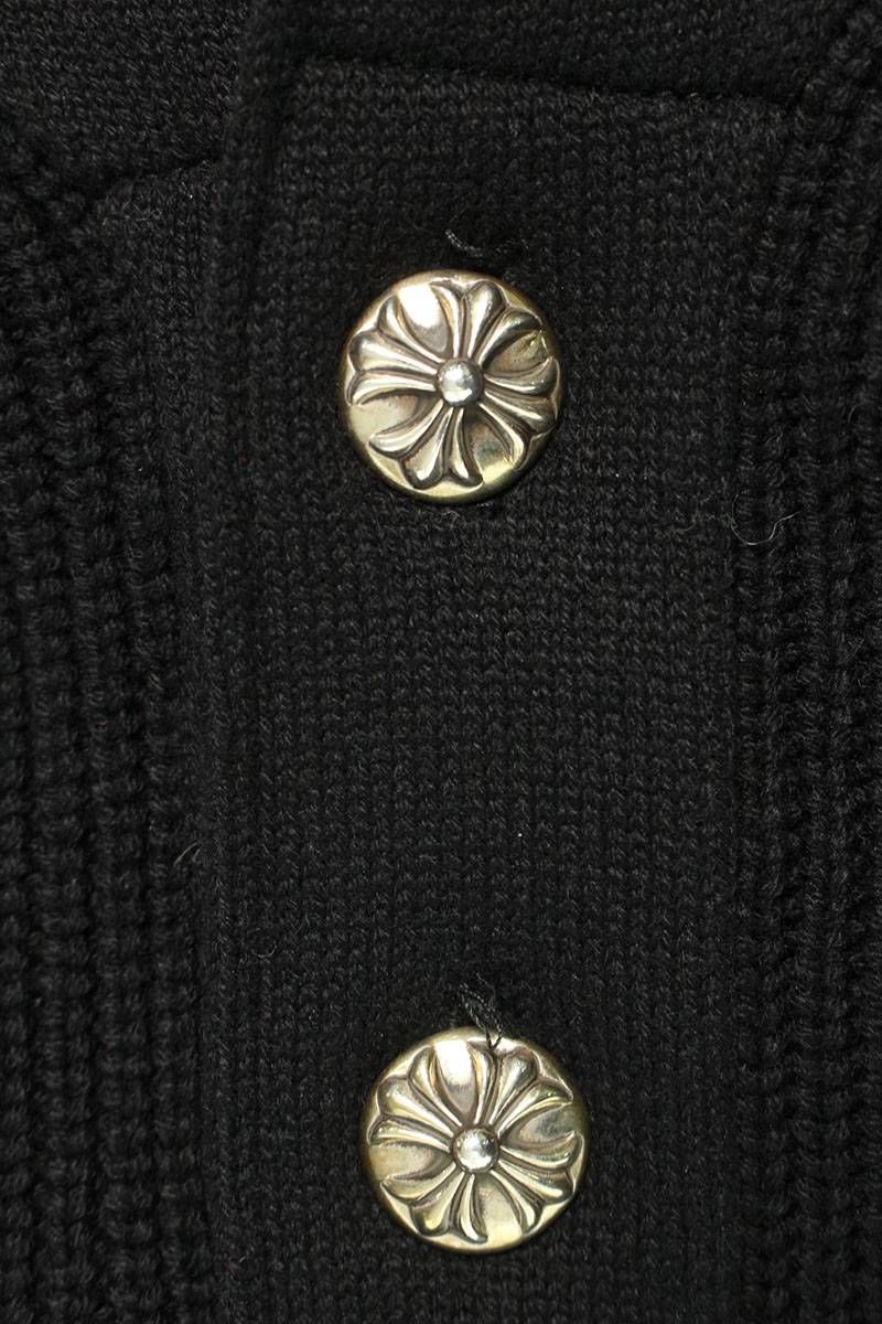 クロムハーツ SWTR M BAIT & TACKLE CARDIGAN クロスパッチ付き
