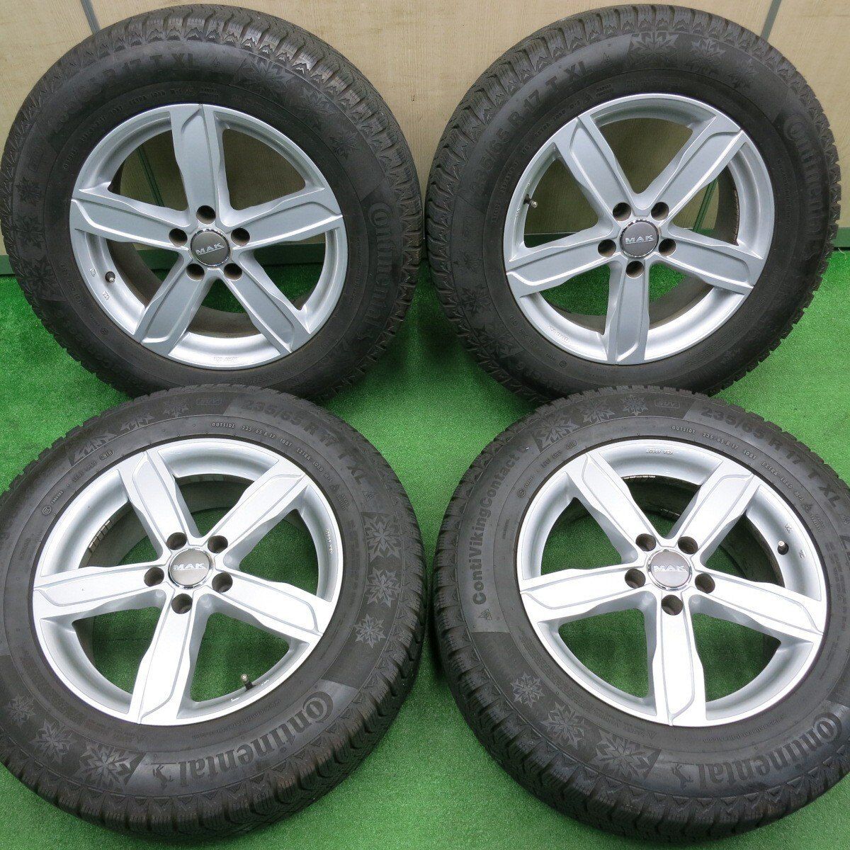 バリ溝！キレイ！8.5分☆アウディ等 MAK STADT 235/65R17