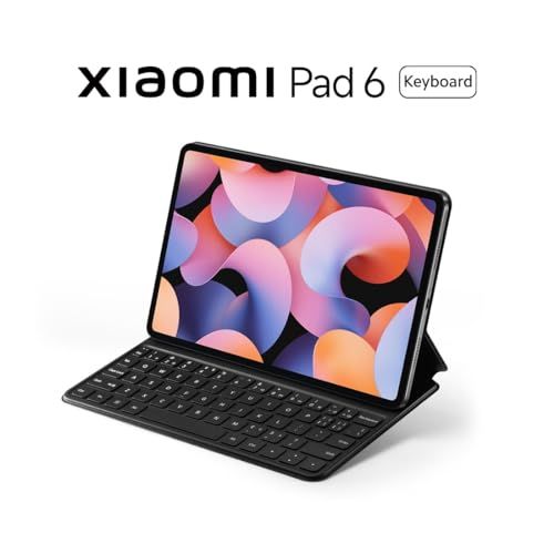 シャオミ(Xiaomi) Pad 6 専用 キーボード ケース キーボード付き カバー 収納可能 マグネット式 一体型デ - 中古 販売安い