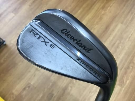 Cleveland RTX Zipcore 48°／10° MID ブラック Cleveland Golf RTX 6 Zipcore Wedge, Black Satin, 48 Degrees