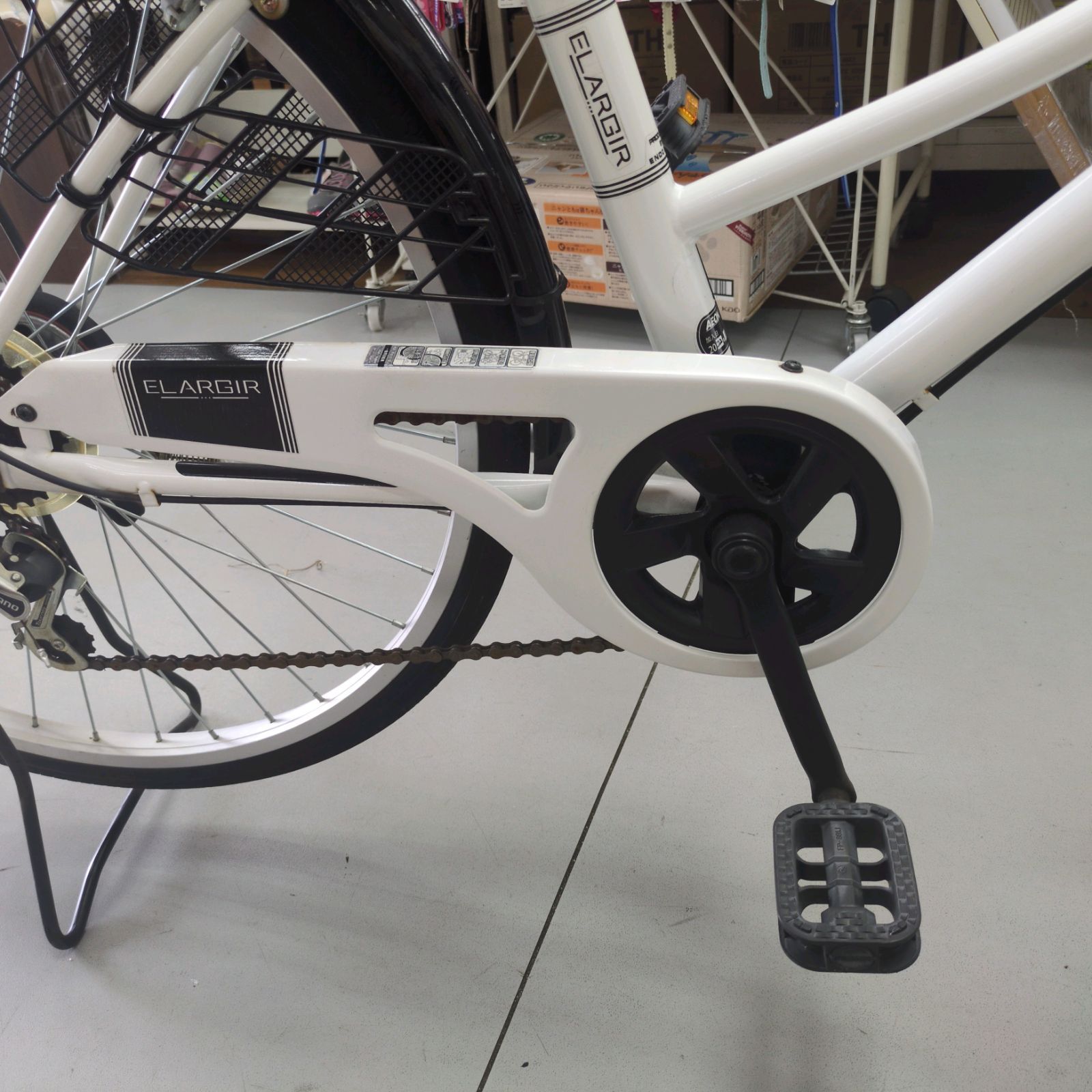 J552 ☆カギ無し・サビキズ使用感☆軽快自転車☆AFFICHE☆LEDダイナモ