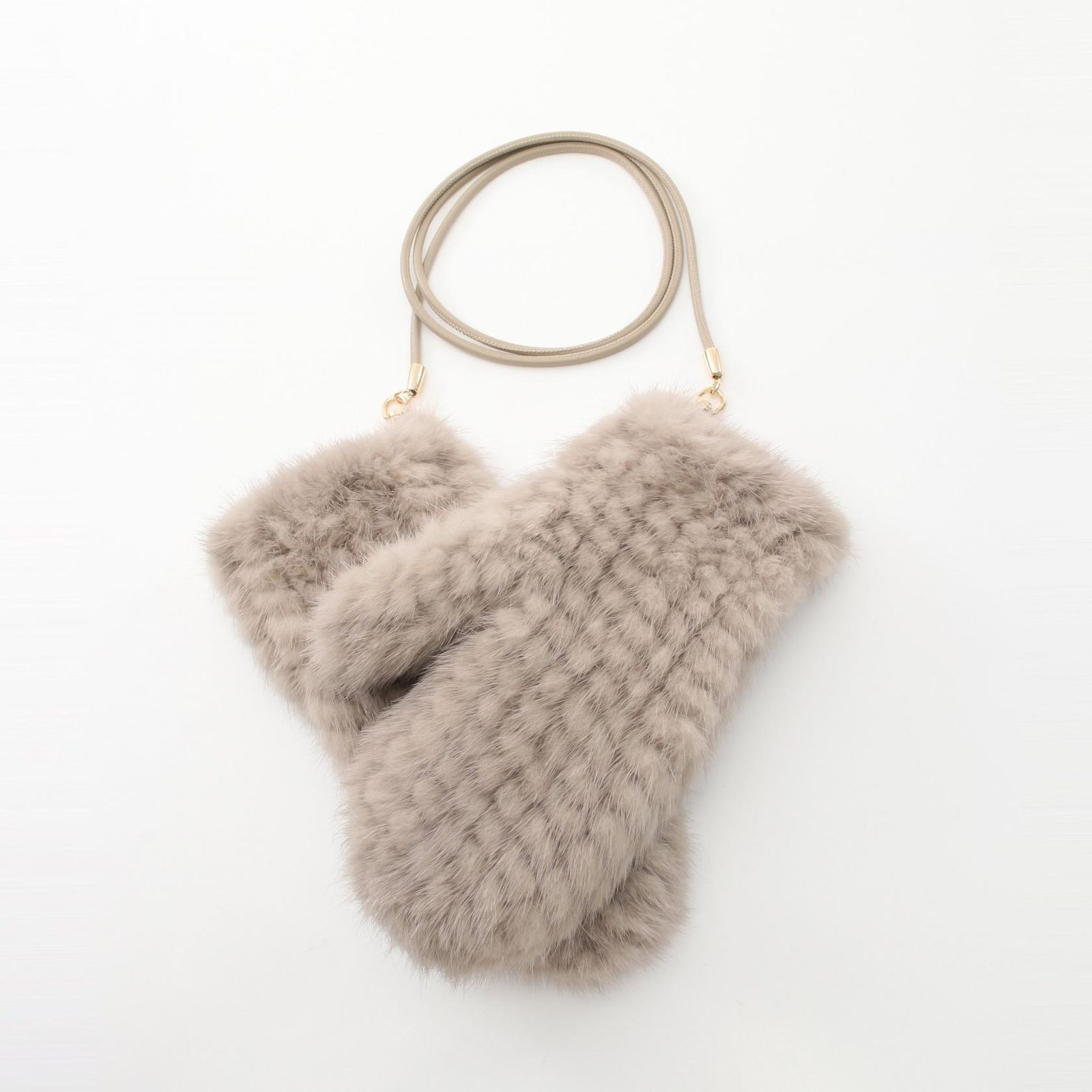 マックスマーラ MAX MARA MINKMITT 手袋 衣料品 ミンクファー
