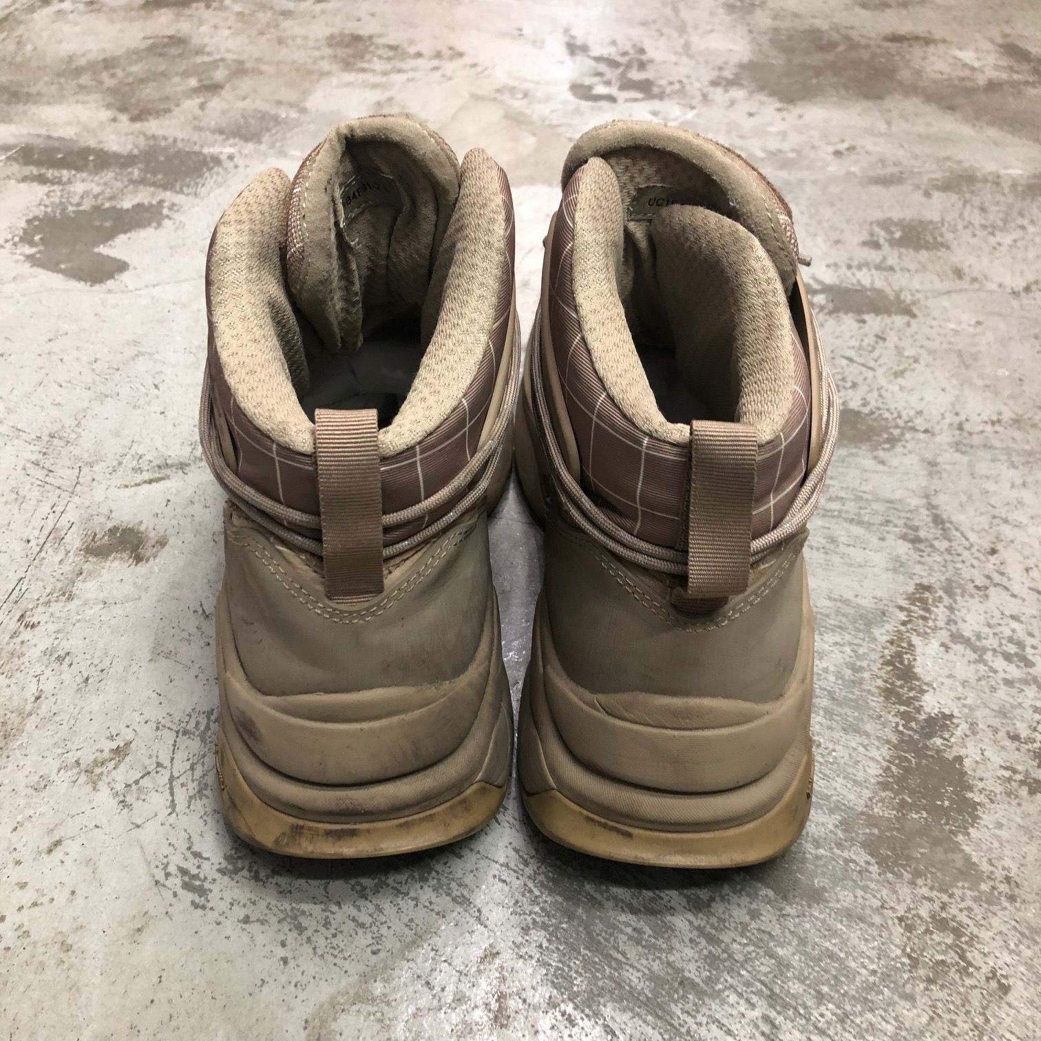定価66000円 UNDERCOVER 22SS SPCK 総柄 トレックシューズ