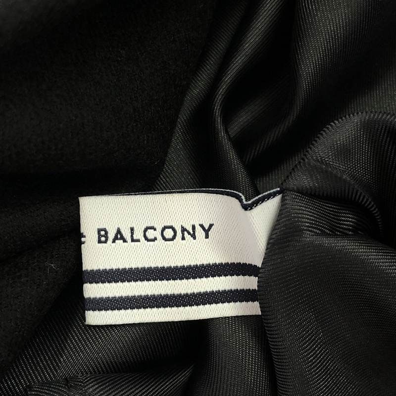 【新品】  BORDERS at BALCONY / ボーダーズアットバルコニー | PUFF-SLEEVE PEPLUM TOP / パフスリーブ ペプラム ギャザートップス | 36 | black | レディース 新品】 BORDERS at BALCONY / ボーダーズアットバルコニー | PUFF