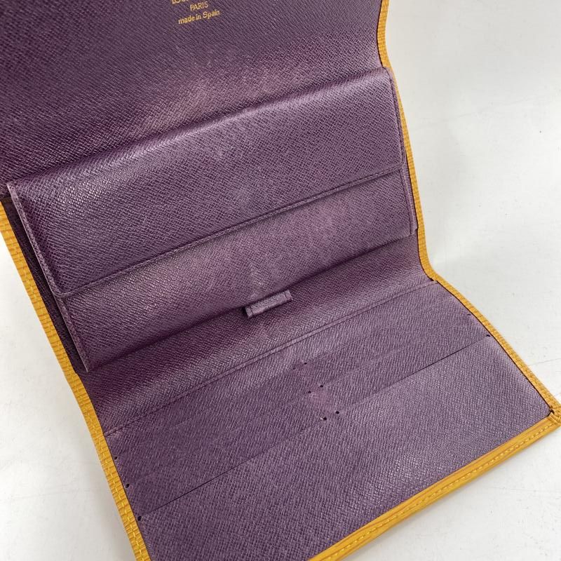 1円 LOUIS VUITTON ルイヴィトン M63389 エピ ポルトトレゾール