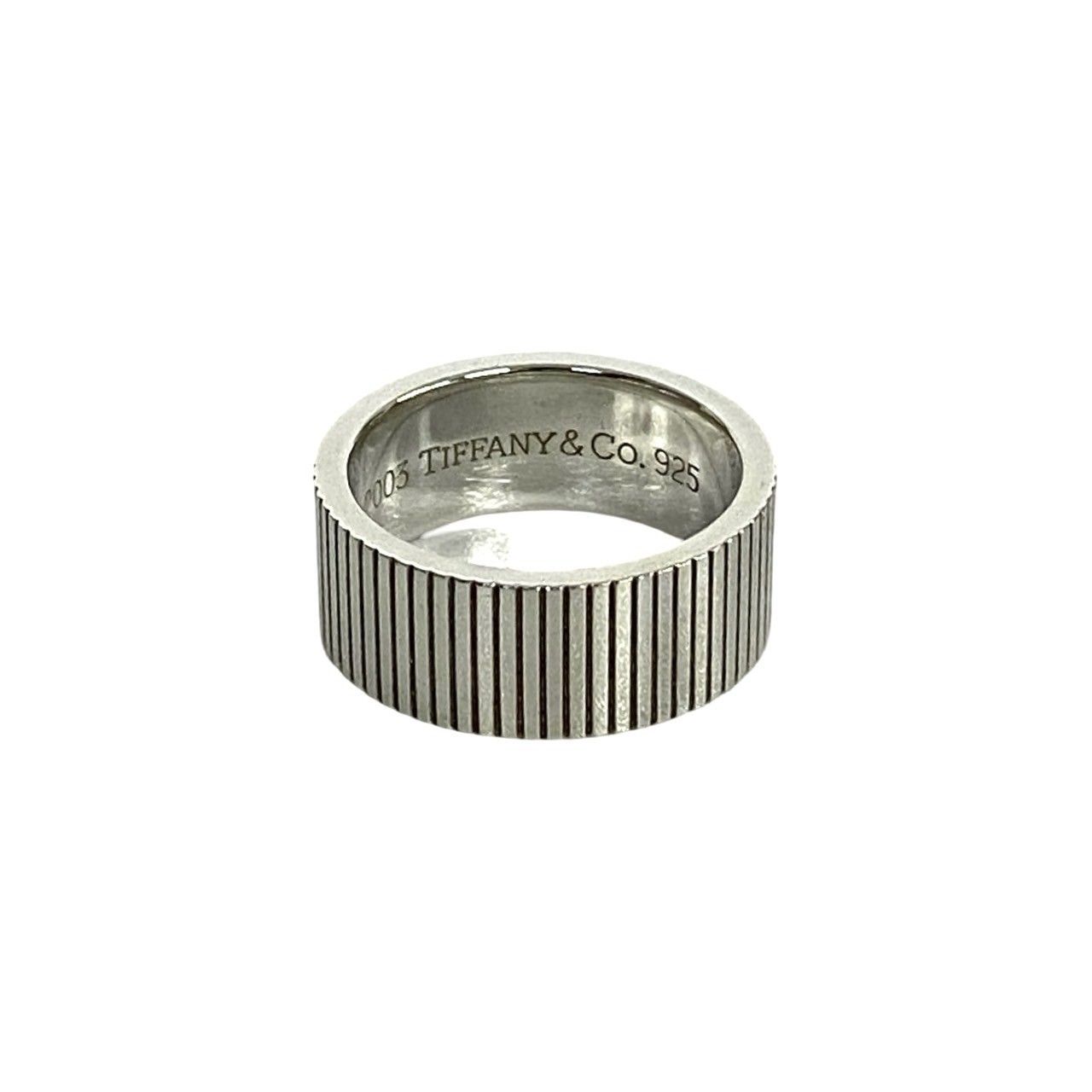 極 美品 箱袋付 ティファニー コインエッジリング 指輪 14号 シルバー925 極 美品 箱 袋付 TIFFANY&Co. ティファニー コインエッジ リング