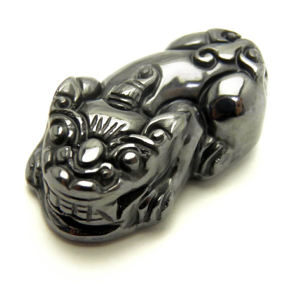 テラヘルツ鉱石 (人工石) 貔貅（ヒキュウ）36mm 1個売り 送料無料 パワーストーン
