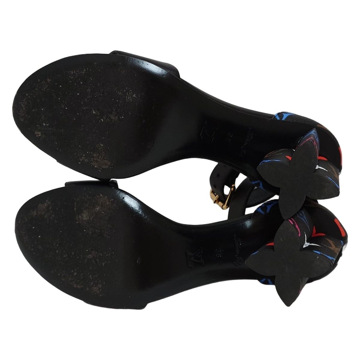 ルイヴィトン　シルエットライン　サンダル　日本限定 ルイヴィトン LOUIS VUITTON シルエットライン サンダル パンプス ルイ