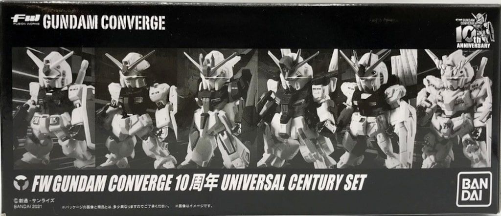 BANDAI FW GUNDAM CONVERGE 10周年 UNIVERSAL CENTURY SET