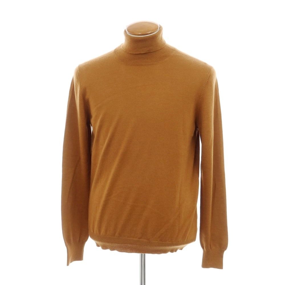 新品】グランサッソ GRAN SASSO ウール タートルネック プルオーバー  