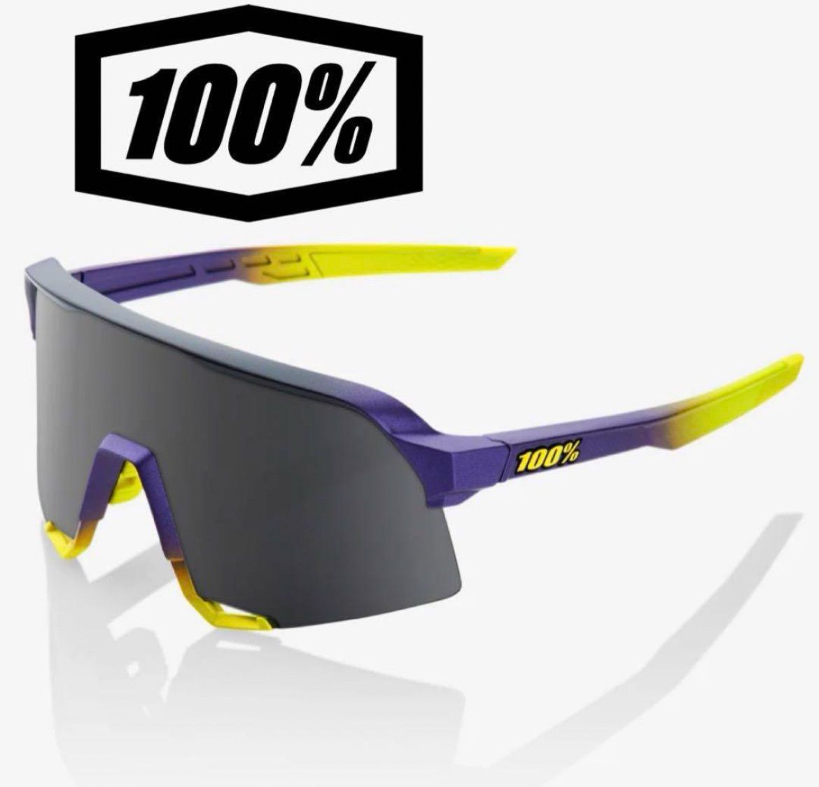 その他 100% S3 MATTE LLIC DIGITAL BRIGHTSUV 100% Goggles - S3 - Matte Metallic Digital Brights - Smoke