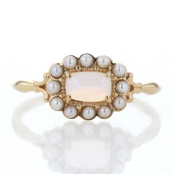 アガット パール リング 11号 アガット（agete）/K10パールリング