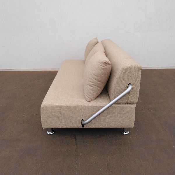 送料無料！】 ソファベッド ベージュ ソファー ベッド 2人掛け 2.5人