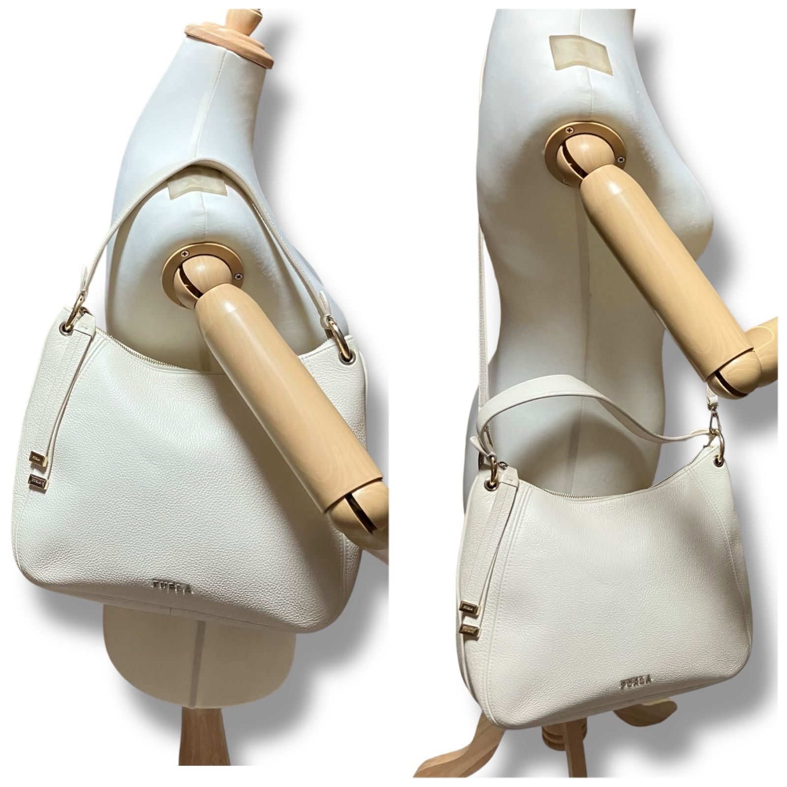 FURLA シエナ ワンショルダーバッグ 2way レザー シボ革 1393 FURLA シエナ ワンショルダーバッグ 2way レザー シボ革 1393