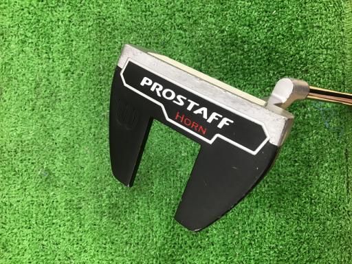 中古】 ウィルソン PROSTAFF HORN 34インチ(PISTOL) パター PT