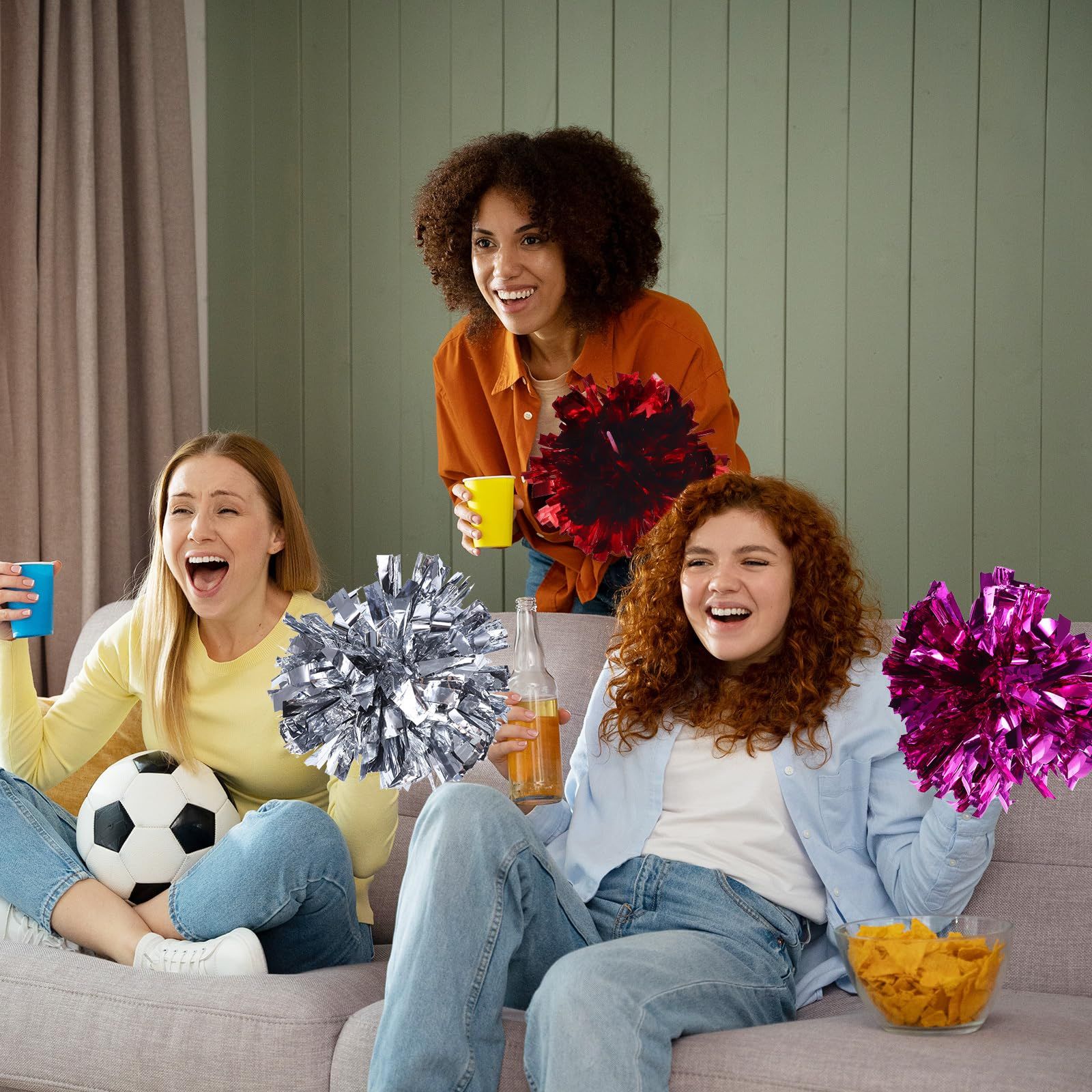 ま*る様 仙台育英　チアポンポン　マチ付きトートバッグ　　応援グッズ　甲子園 ま*る様 仙台育英 チアポンポン マチ付きトートバッグ 応援