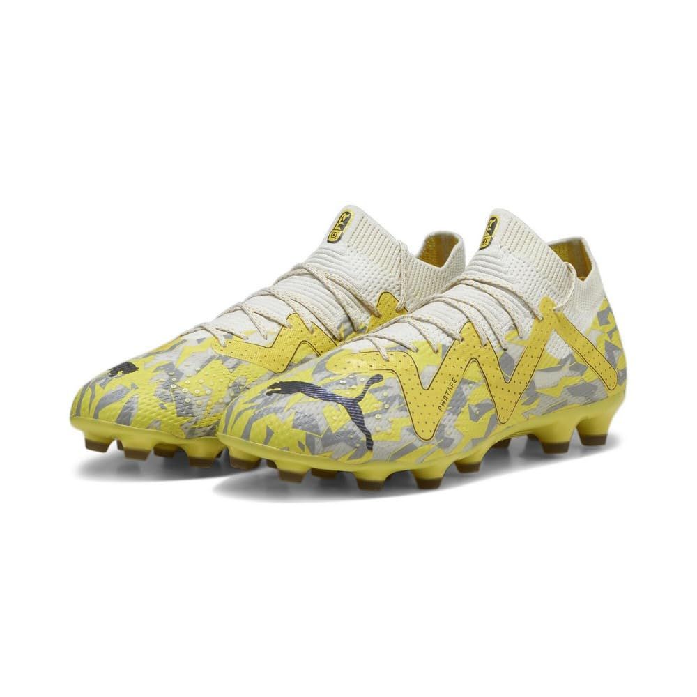 PUMA プーマ フューチャー アルティメット HG|AG セデート グレー|アスファルト|イエローブレイズ 24.0CM グレー|イエロー 24.0 cm