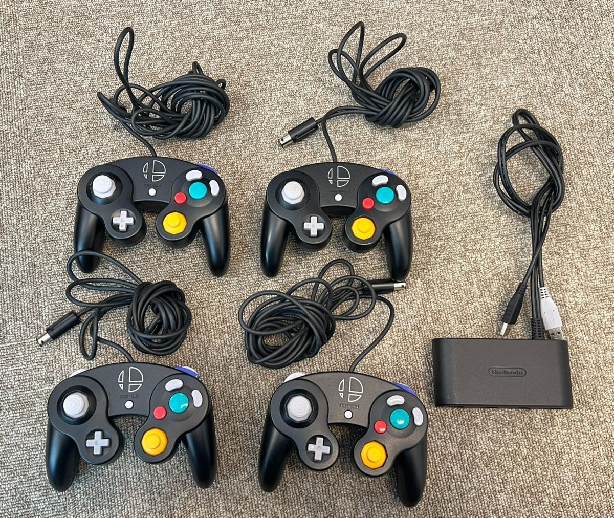 ニンテンドー ゲームキューブ コントローラー アダプターセット