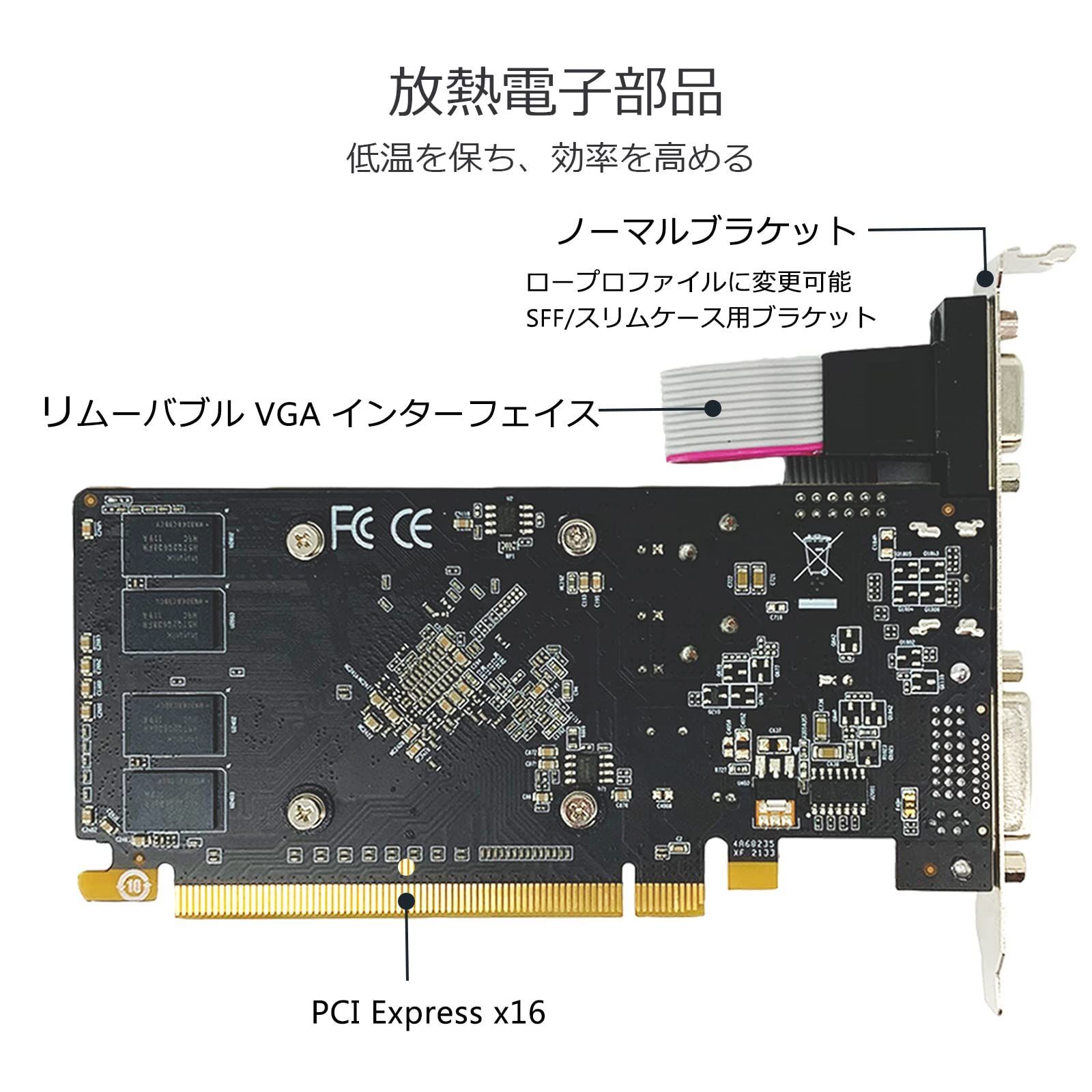 ラスト1点】x16 Express 2.0、PC用デスクトップビデオ、コンピュータ