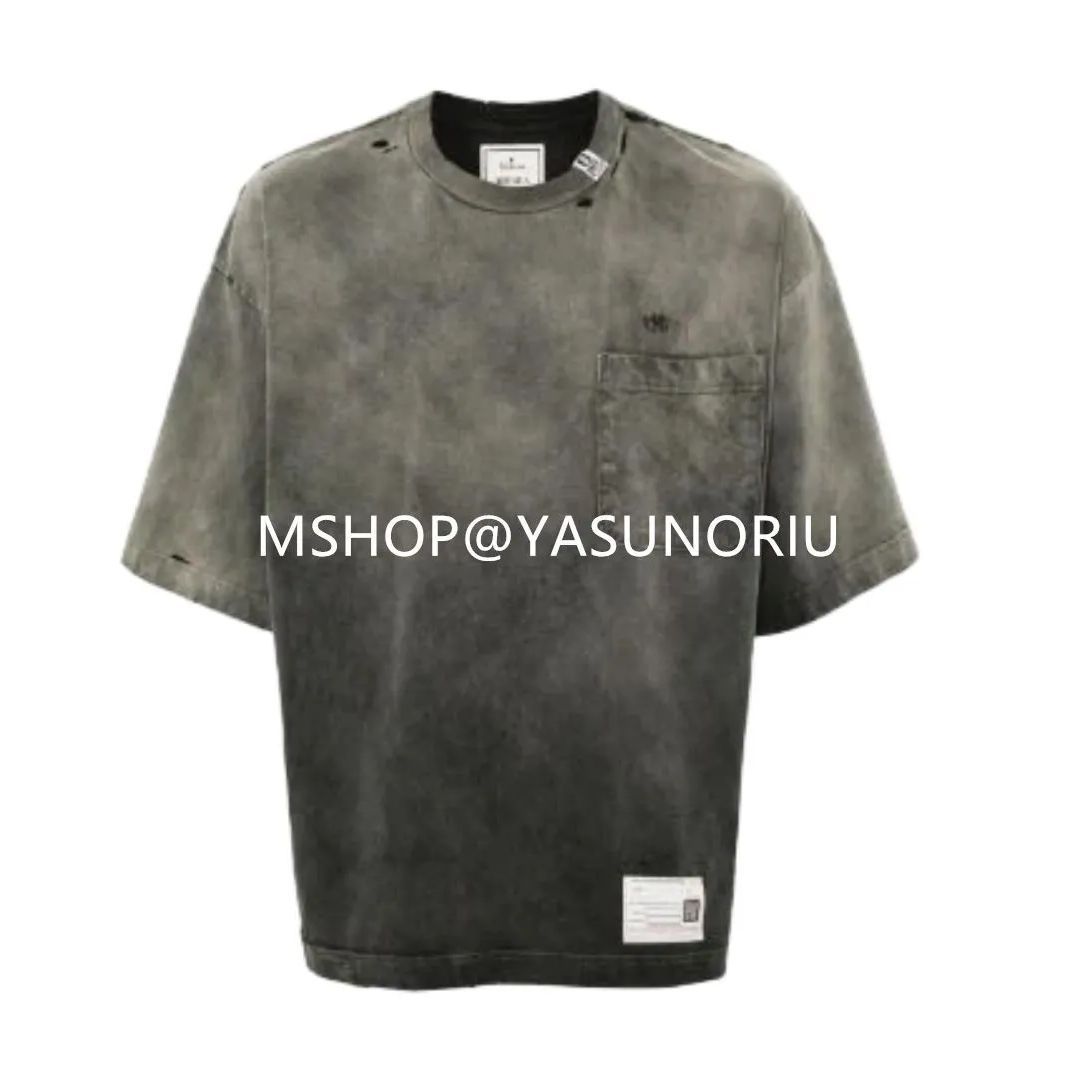 Maison MIHARA YASUHIRO Sun-Faded Like cotton T-shirt 48