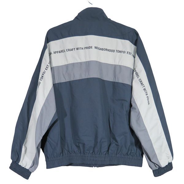 NEIGHBORHOOD TRACK JACKET ネイビー/グレー　XL NEIGHBORHOOD ネイバーフッド 24AW TRACK JACKET 242AQNH-JKM01