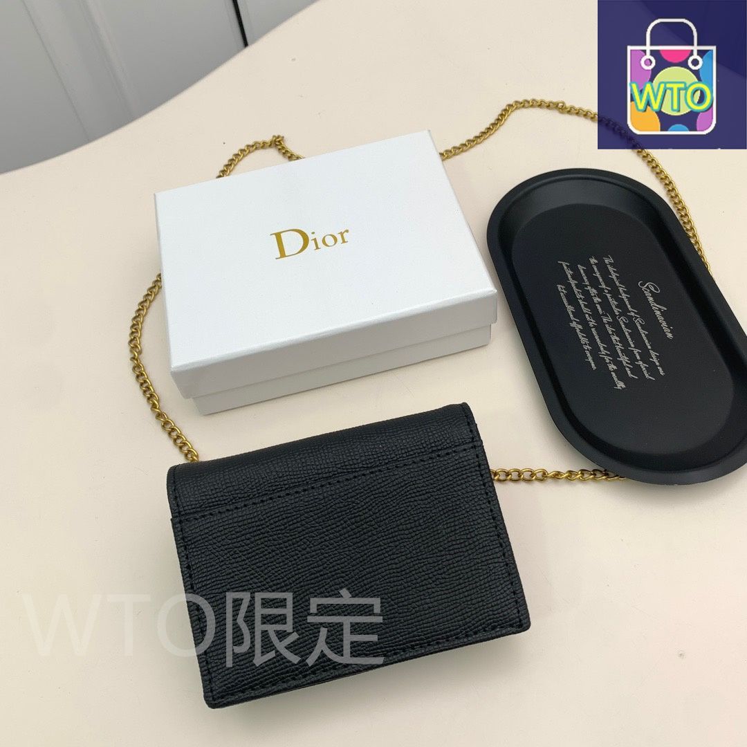 Dior　ディオール　サドル　レザー　長財布　ブラック　Dロゴ　金具 クリスチャン・ディオール 長財布 オブリーク サドル ロング