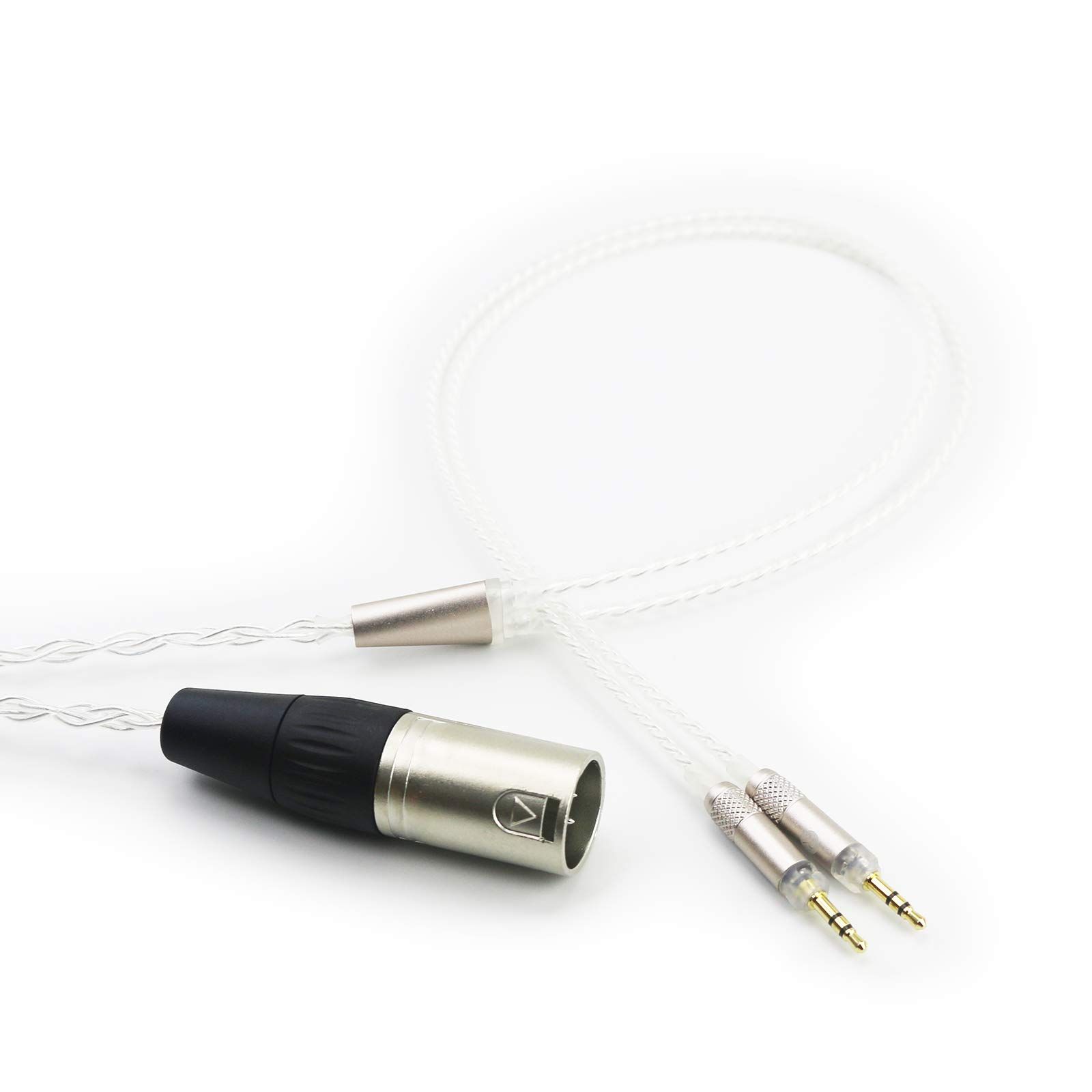 NewFantasia 4ピンXLRバランスオスHiFiケーブル Audio-Technica ATH