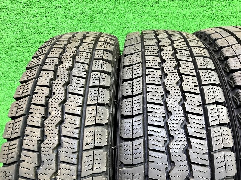 DUNLOP スタッドレス ダンロップ ウィンターマックスSV01 145 80R12 80 78NLT 4本 7ミリ