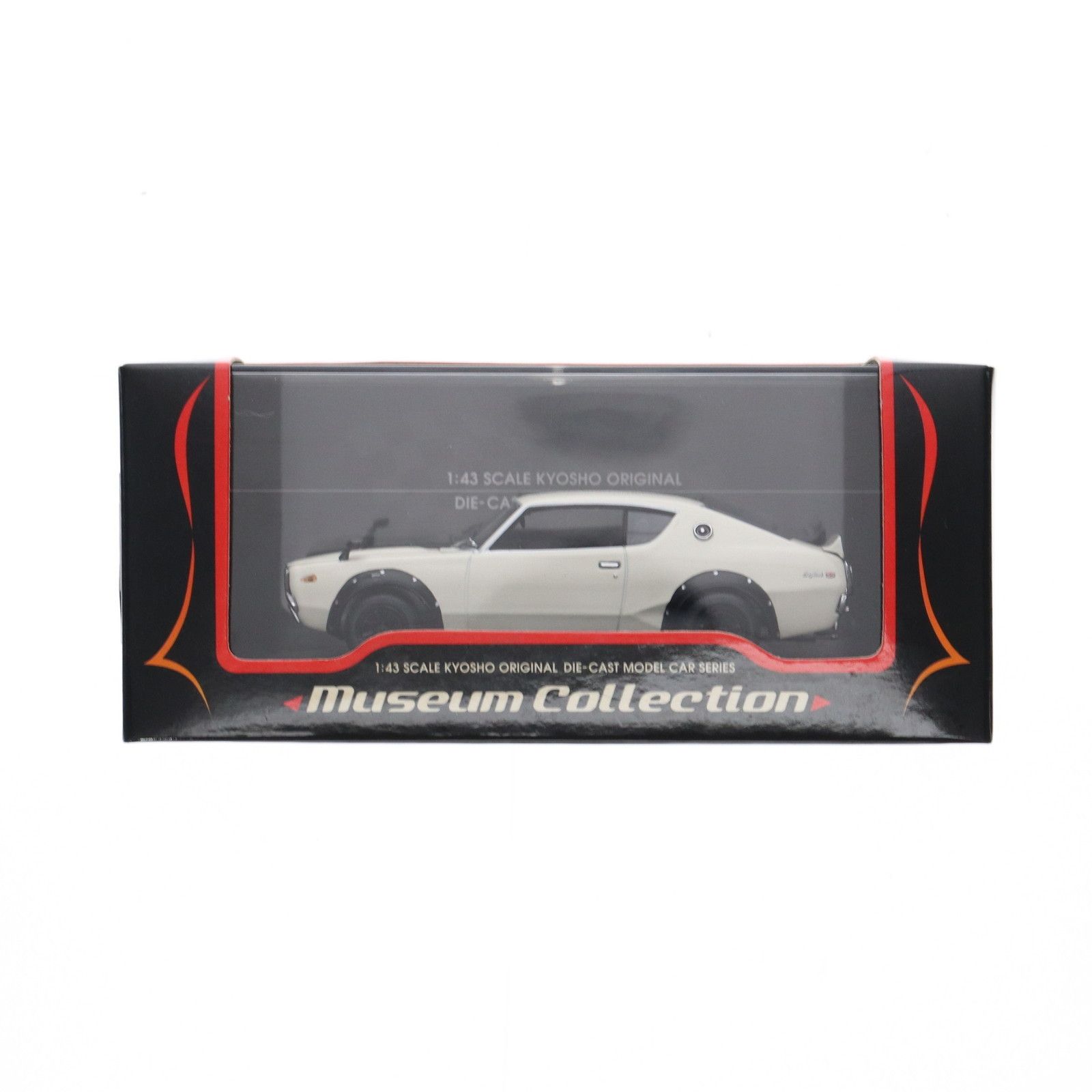 WHITE - Museum Collection 1/43 NISSAN SKYLINE(スカイライン) 2000 GT-R KPGC110 ワイドホイール(ホワイト) 完成品 ミニカー(03116W) 京商 Museum Collection 1/43 NISSAN SKYLINE(スカイライン) 2000 GT