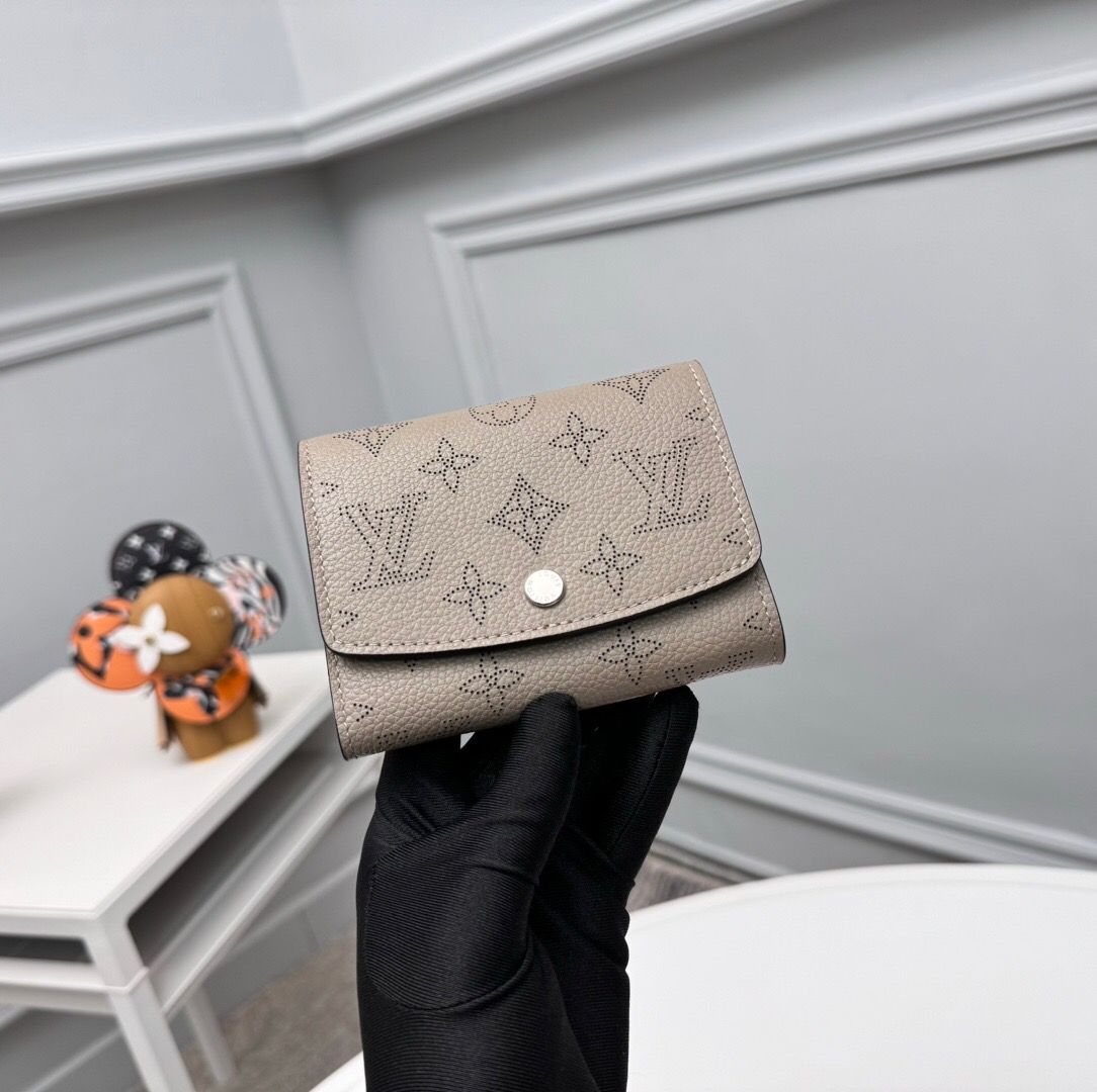 未使用 LOUIS VUITTON ルイヴィトン ポルトモネ ロザリコインケース 財布 グレー