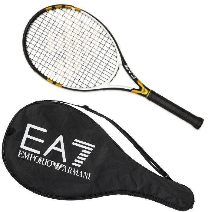 ARMANI(アルマーニ) Tennis Pro テニスプロ (290g) 海外正規品 硬式テニスラケット 276199-CC199-00020 ブラック(22y8m)[AC]